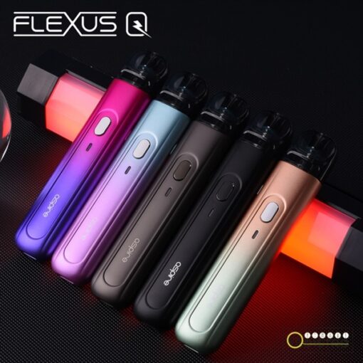 Pod System Aspire Flexus Q Pod Kit - 700mAh - AQUAMARINE GRADIENT - Hình ảnh 2