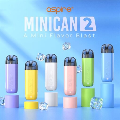 Pod System Aspire Minican V2 Pod Kit - 400mAh - Pearl - Hình ảnh 2