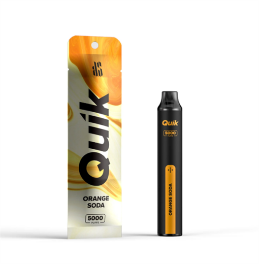 Quik 5000 Hơi Pod 1 Lần - Orange Soda ( Cam Soda ) 3%mg