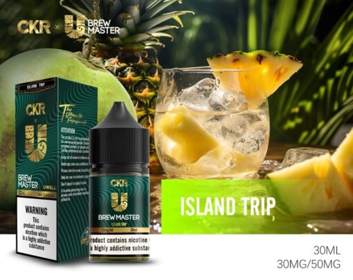 Uwell Brew Master - Island Trip ( Dứa dừa rượu Rum lạnh ) 30ML - 50MG