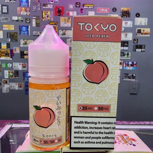 Salt Nic Tokyo ICED 30ML - Peach - 35MG