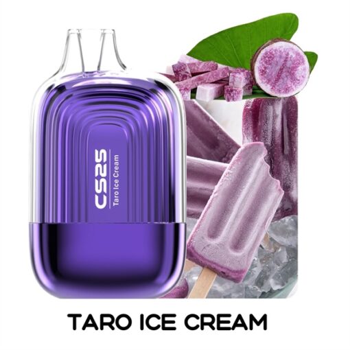 CS25 9000 Puffs 3% – Taro Ice Cream- Kem Khoai Môn
