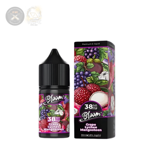 Salt Bloom Juice - Grape Lychee Mangosteen (Nho Vải Măng Cụt) - 58MG