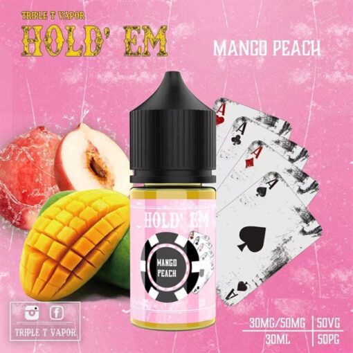 HOLD'EM MANGO PEACH ( Xoài Đào Lạnh ) 30ML - 50MG