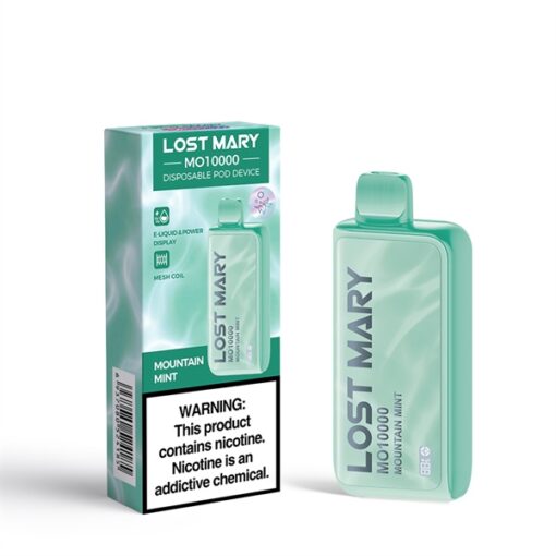 Lost Mary MO10000 Mountain Mint - Mountain Bạc Hà - 5%MG