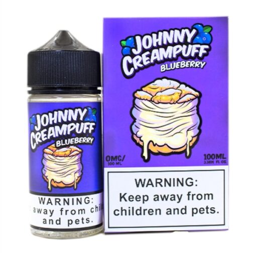 Johnny Creampuff 100ML - Blueberry - Bánh Su Kem Việt Quất - 3MG