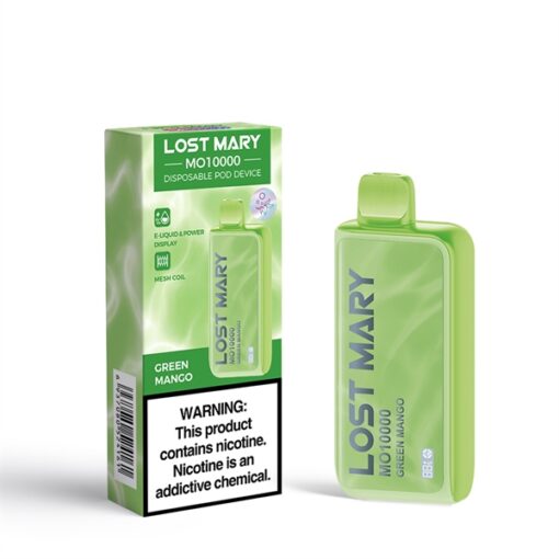 Lost Mary MO10000 Green Mango - Xoài Xanh - 5%MG