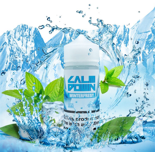 Calm Down 100ML - Winter Fresh - Đá Tuyết Bạc Hà The Mát - 6MG