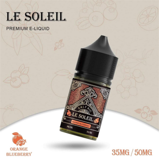 LE SOLEIL ORANGE BLUEBERRY-CAM VIỆT QUẤT LẠNH 30ML/50MG