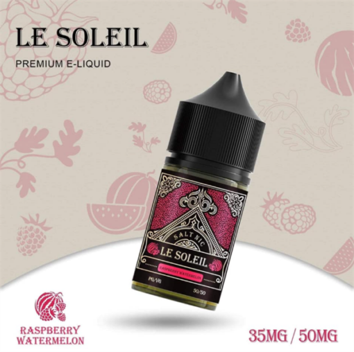 LE SOLEIL RASPBERRY WATERMELON-MÂM XÔI DƯA HẤU LẠNH 30ML/35MG