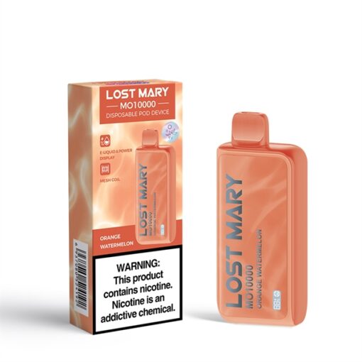 Lost Mary MO10000 Orange Watermelon - Cam Dưa Hấu - 5%MG