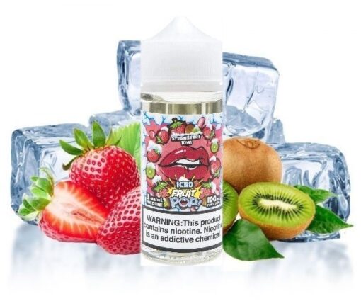 Iced Pop - Freebase - Strawberry Kiwi ( Dâu Kiwi Lạnh ) 100ML- 6MG