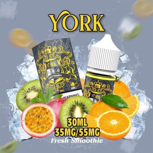 York Juice - Fresh Smoothie ( Cam Kiwi Chanh Leo Lạnh ) 30ML - 55MG