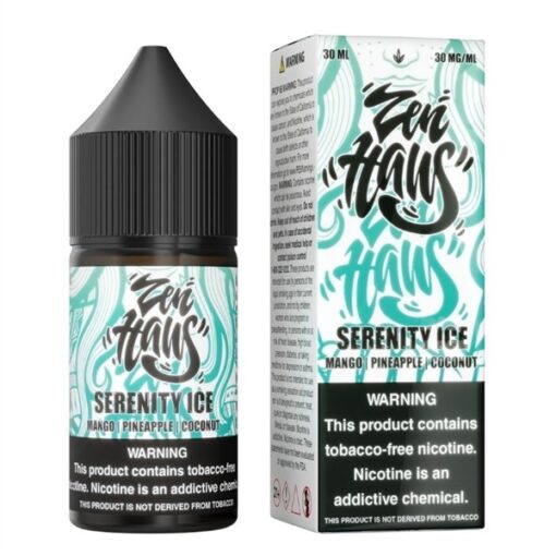 ZEN HAUS Serenity Ice - Mango, Pineapple, Coconut ( Xoài, Dứa, Dừa ) 30ML - 30MG