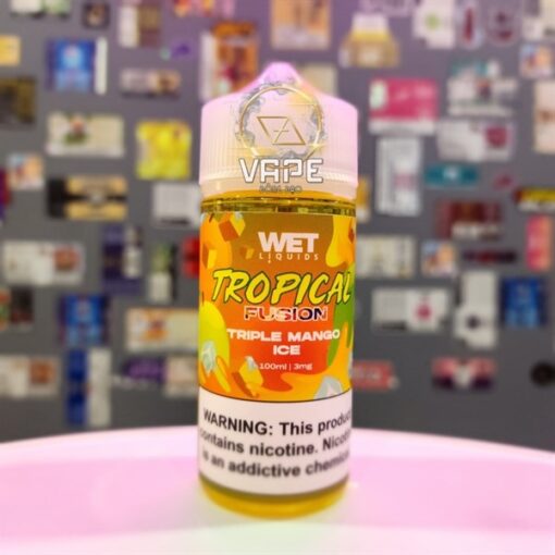 WET Tropical Fusion Triple Mango Ice 100ml Chính Hãng - 6MG