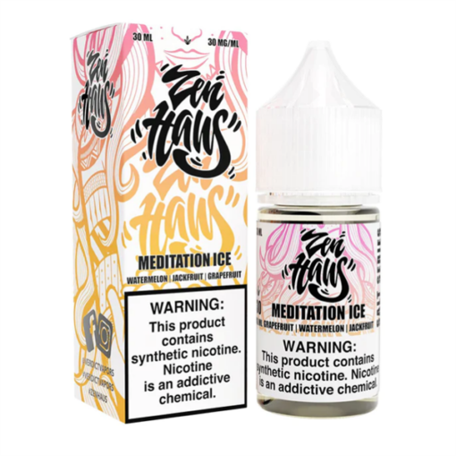 ZEN HAUS Meditation Ice - Watermelon, Grapefruit, Jackfruit ( Dưa Hấu, Bưởi, Mít ) 30ML - 30MG