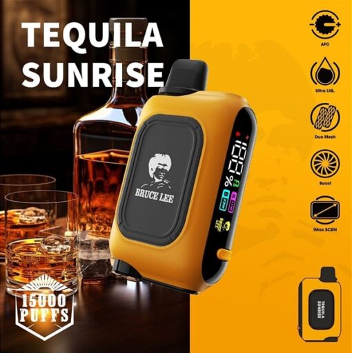 Juice Park Bruce Lee 15000 puffs - Tequila Sunrise ( Rượu Tequila ) 5%MG