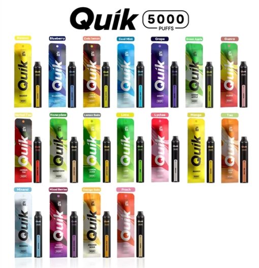 Quik 5000 Hơi Pod 1 Lần - Watermelon ( Dưa hấu ) 3%mg - Hình ảnh 2