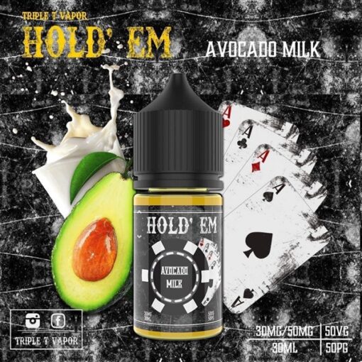 HOLD'EM AVOCADO MILK ( SỮA BƠ LẠNH ) 30ML - 50MG