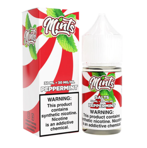 Salt Nic Mints 30ML - Candy Peppermint - Kẹo Bạc Hà - 30MG