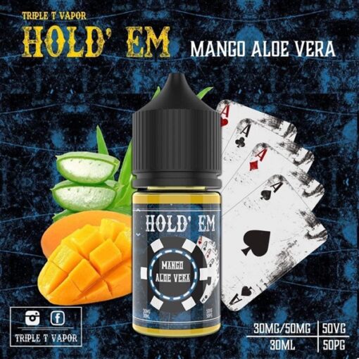HOLD'EM MANGO ALOE VERA ( XOÀI NHA ĐAM LẠNH ) 30ML - 50MG