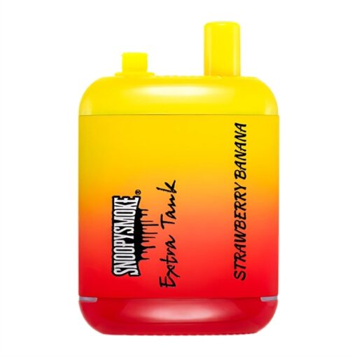 Snoopy Smoke Extra Tank 15000 Puffs - Strawberry Banana (Dâu Chuối) - 5%MG