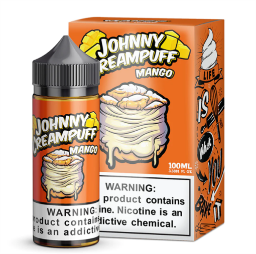 Johnny Creampuff 100ML - Mango - Bánh Su Kem Xoài - 6MG