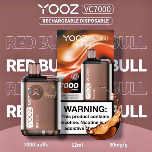 YOOZ VC7000 Red Bull - Bò húc - 7000Puff - 30MG