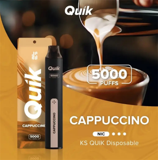 Quik 5000 Hơi Pod 1 Lần - Cappuccino - 3%mg