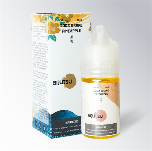 Bijutsu Saltnic Soda Grape Pineapple ( Soda Nho Dứa ) 30ML - 30MG
