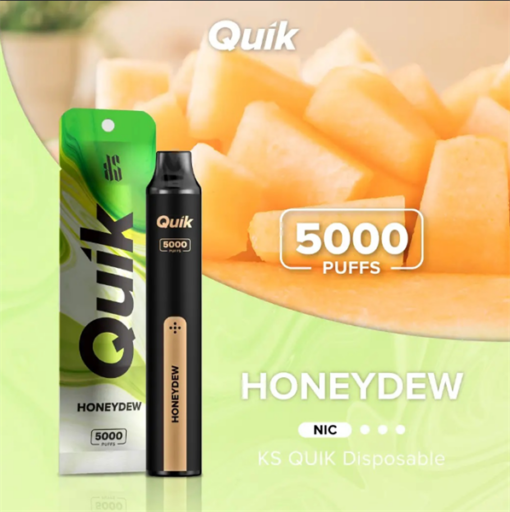 Quik 5000 Hơi Pod 1 Lần - Honeydew ( Dưa Gang ) 3%mg