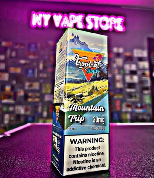 Salt Nic Tropical House - Mountain Trip - Dưa Gang Dưa Hấu Bơ - 50MG - 30ML