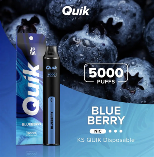 Quik 5000 Hơi Pod 1 Lần - Blueberry ( Việt quất ) 3%mg