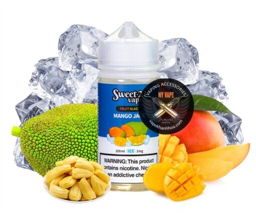 Sweet 21 Vape Fruit Blast - Mango Jack Ice 100ML - Xoài Mít Lạnh - 3MG