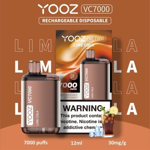 YOOZ VC7000 Lime Cola - Cola chanh - 30MG