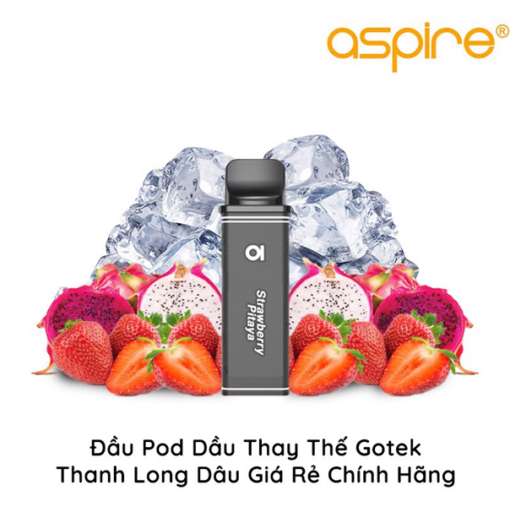 Pod Dầu Thay Thế Aspire Gotek X S - Strawberry PITAYA -Thanh Long Dâu - 30MG