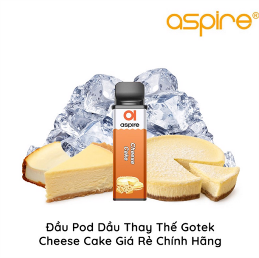 Pod Dầu Thay Thế Aspire Gotek X S - Cheese Cake - Cheese Cake - 30MG