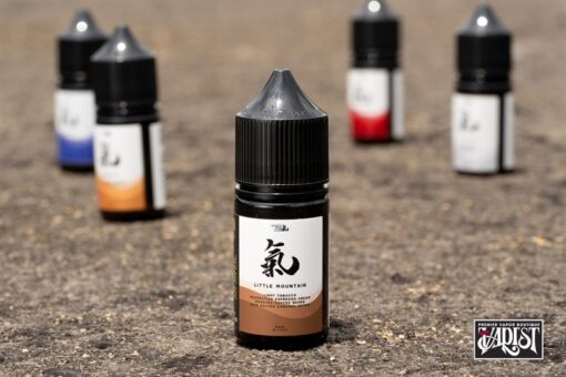 Saltnic - Ghost bus club - Little Mountain- Thuốc lá cà phê hạt caramel muối ) 30ML - 50MG