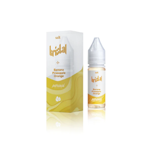 Salt Nic Malay - Kardinal Kristal 15ML - Banana Pineapple Orange - Chuối Cam Dứa Lạnh - 30MG