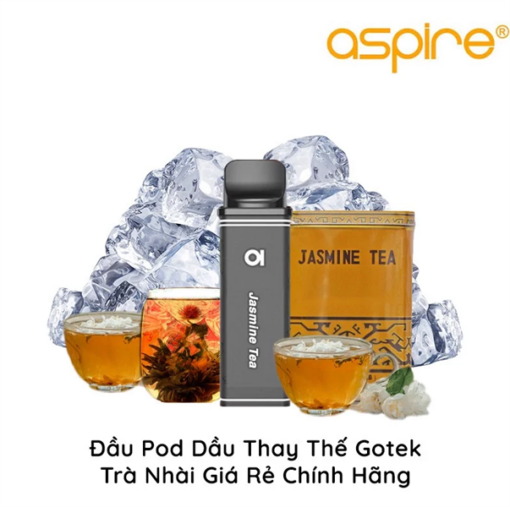 Pod Dầu Thay Thế Aspire Gotek X S - Jasmine Tea - Trà Nhài - 30MG