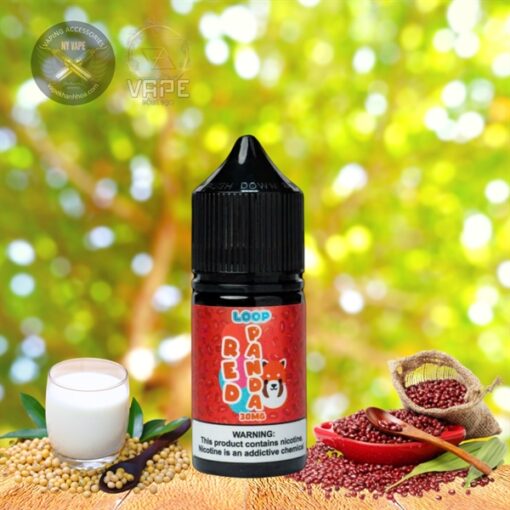 Salt LOOP Soy Red Panda - Sữa Đậu Nành Đậu Đỏ 30ML 50MG
