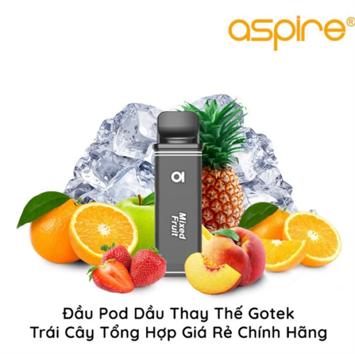 Pod Dầu Thay Thế Aspire Gotek X S - Mixed Fruits - Trái Cây Tổng Hợp - 30MG
