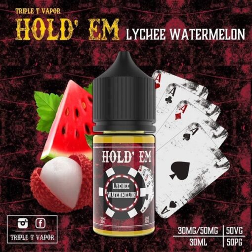HOLD'EM LYCHEE WATERMELON ( VẢI DƯA HẤU LẠNH ) 30ML - 50MG