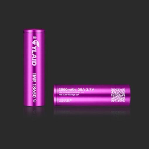 Pin 18650 Cylaid tím 2400mAh 35A chính hãng