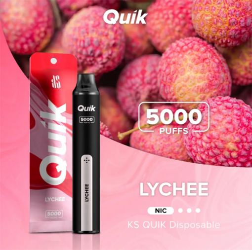 Quik 5000 Hơi Pod 1 Lần - Lychee ( Vải ) 3%mg