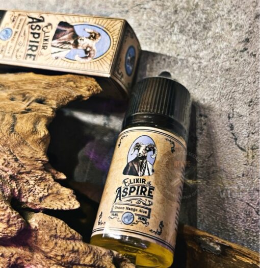 Aspire Elixir Green Mango Aloe ( Xoài xanh và Lô hội ) Salt-Nic 30ML - 60MG
