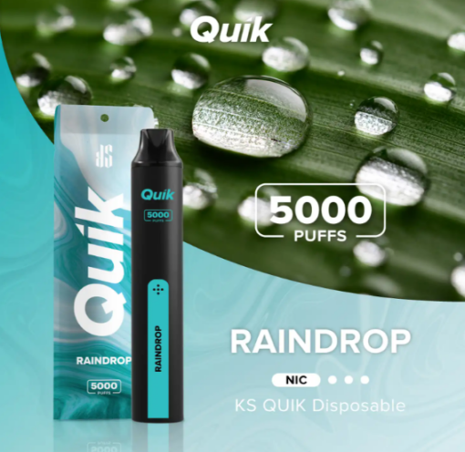 Quik 5000 Hơi Pod 1 Lần - Rain drop ( Giọt sương ) 3%mg