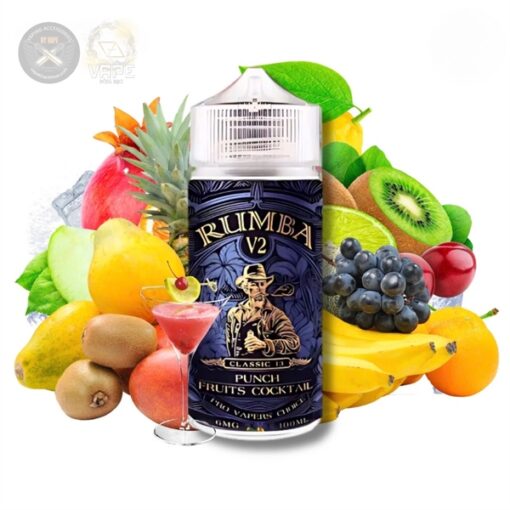 Rumba V2 6MG 100ML - Punch Fruits Cocktail - Cocktail trái cây lạnh