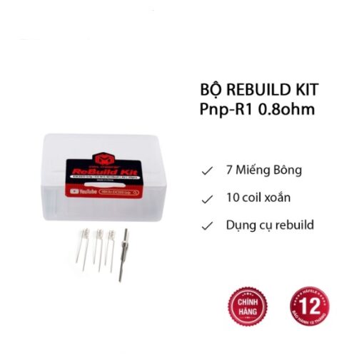 Bộ Rebuild Kit Caliburn G, Xros 0.8ohm - Rebuild occ 0.8 cho Caliburn G và Xros- Hàng chính hãng