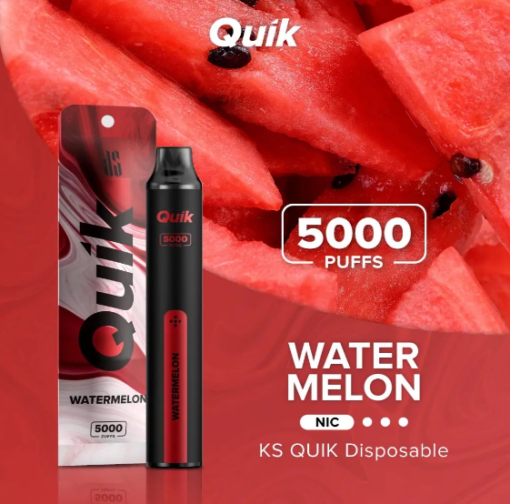 Quik 5000 Hơi Pod 1 Lần - Watermelon ( Dưa hấu ) 3%mg